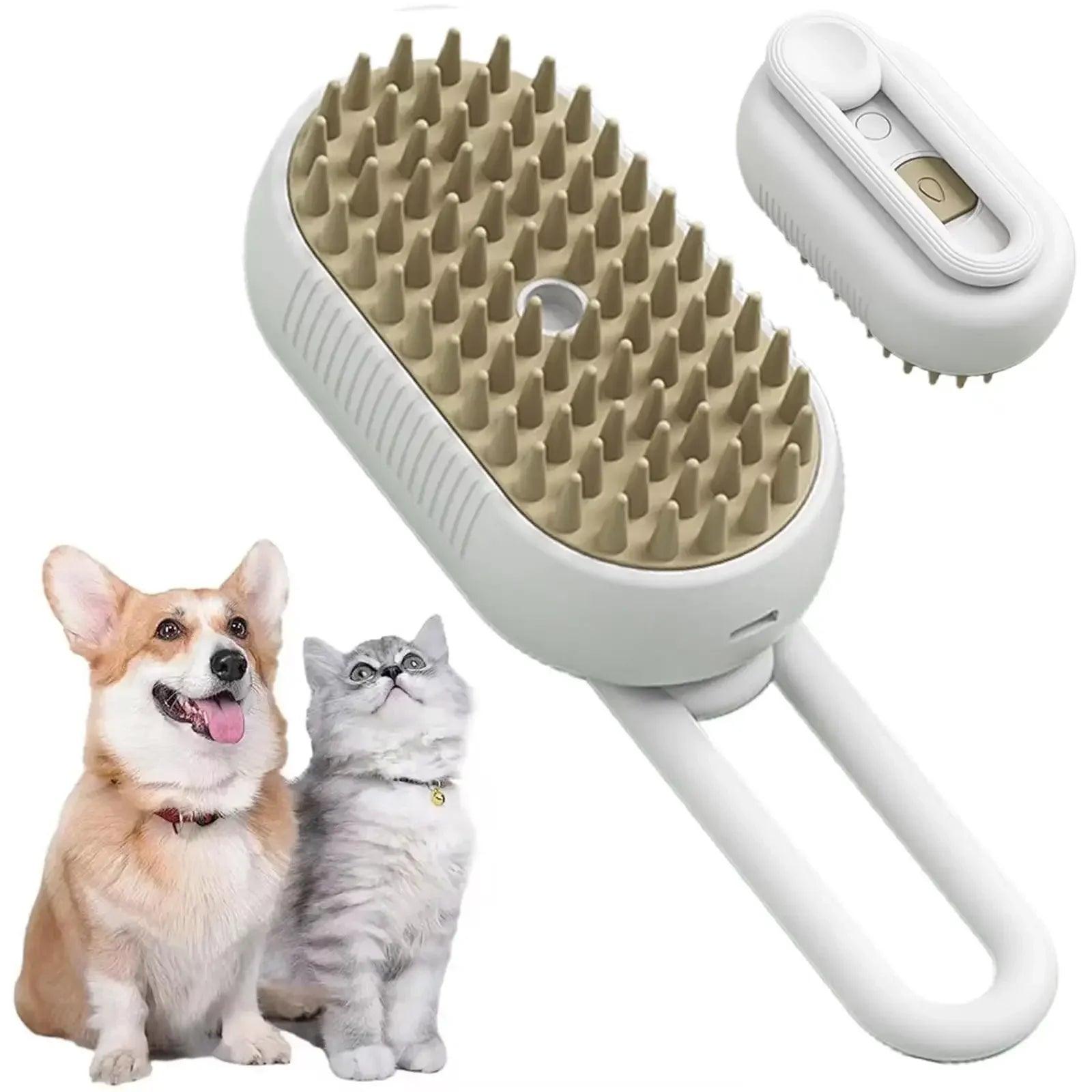 3-in-1 Pet Grooming Brush